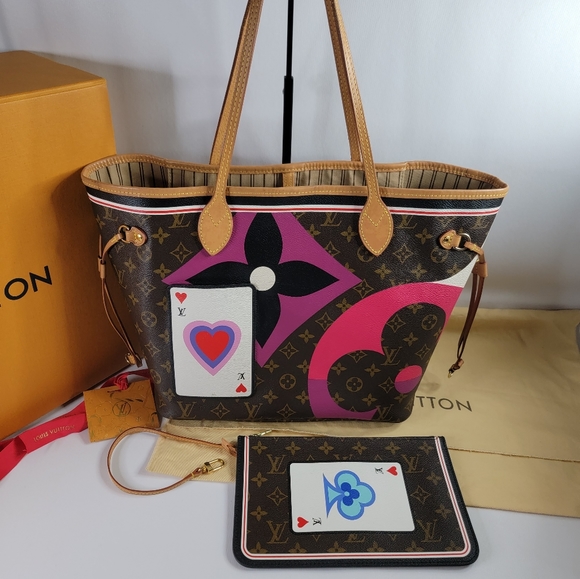 Louis Vuitton Handbags - LOUIS VUITTON Limited Edition Game On MM Neverfull Tote Bag